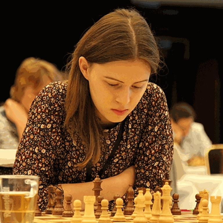 Hanna Marie Klek, Schachzentrum Baden-Baden  (Foto: Pressestelle, schachbundesliga.de/Georgios Souleidis )