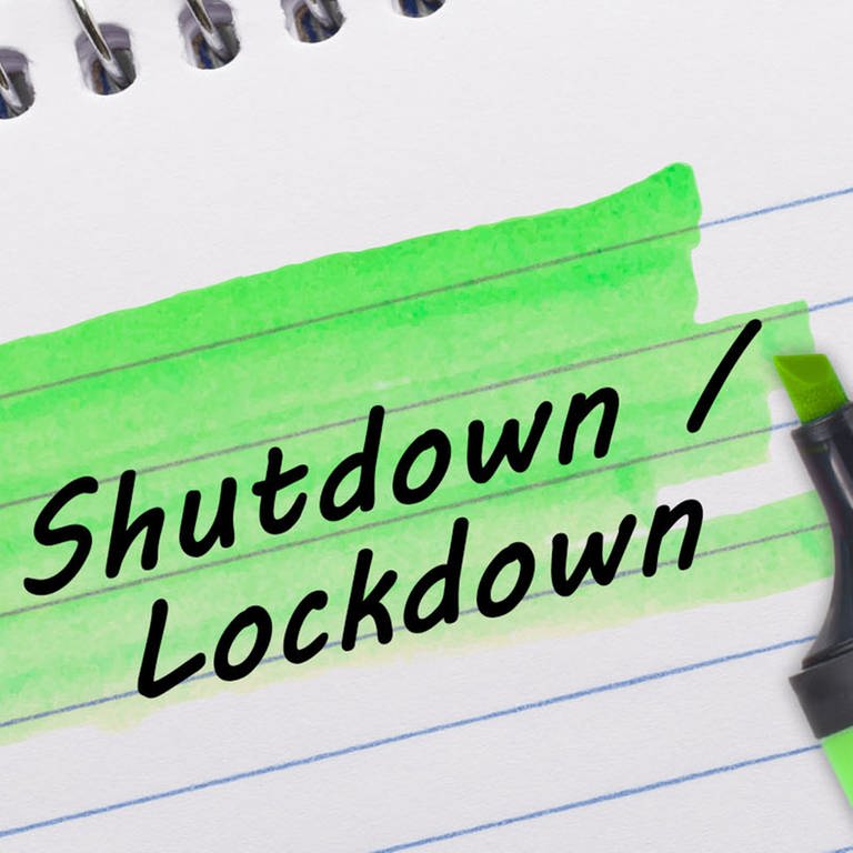 Wort der Woche: Shutdown  Lockdown (Foto: SWR, Christiane Patzelt)