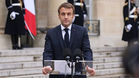 Emmanuel Macron (Foto: picture-alliance / Reportdienste, picture alliance/dpa/MAXPPP | Arnaud Journois)