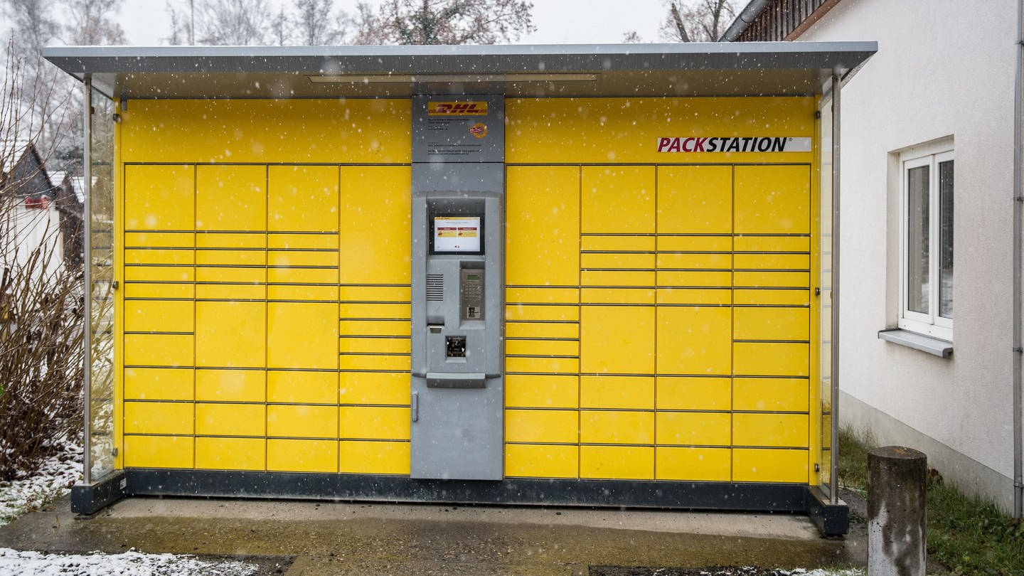 Packstation der Deutschen Post (Foto: picture-alliance / Reportdienste, Fotostand / K. Schmitt)
