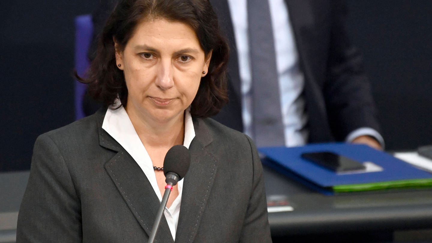Katja Hessel, Parlamentarische Staatssekretärin im Bundesfinanzministerium (FDP) (Foto: IMAGO, Foto:xF.xKernx/xFuturexImage)