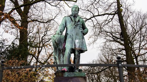 Denkmal für Friedrich Ludwig Jahn im Berliner Volkspark Hasenheide (Foto: IMAGO, Emmanuele Contini)