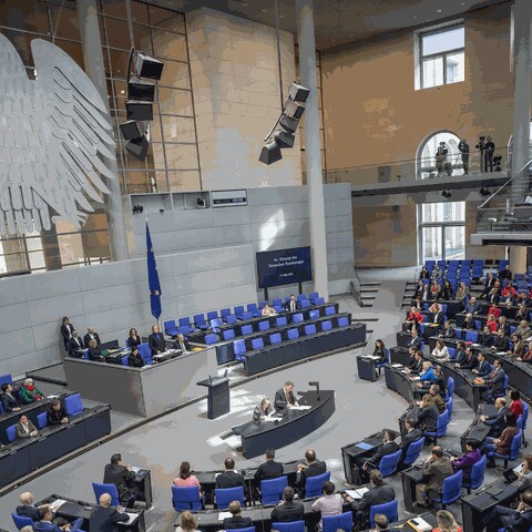 Bundestag (Foto: dpa Bildfunk, picture alliance/dpa | Michael Kappeler)