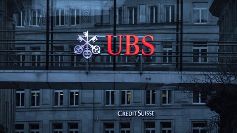 Bankenkrise - Credit Suisse und UBS (Foto: dpa Bildfunk, picture alliance/dpa/KEYSTONE | Michael Buholzer)