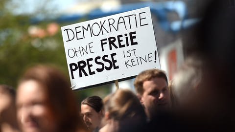 Tag der Pressefreiheit (Foto: dpa Bildfunk, picture alliance / dpa | Britta Pedersen)