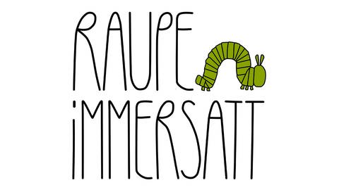 Logo von der Raupe Immersatt, das Foodsharing-Café in Stuttgart (Foto: Raupe Immersatt e.V)