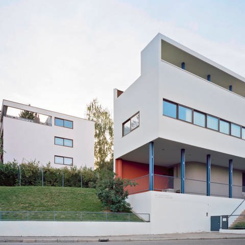 Einfamilienhaus und Doppelhaus Le Corbusier, Weissenhofsiedlung Stuttgart (Foto: F.L.C. / VG Bild-Kunst, Bonn 2023, Foto: González)