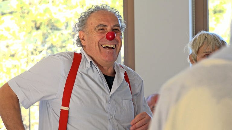 Clownsseminar mit David Gilmore in der Begegnungswoche (Foto: Jan Teuwsen)