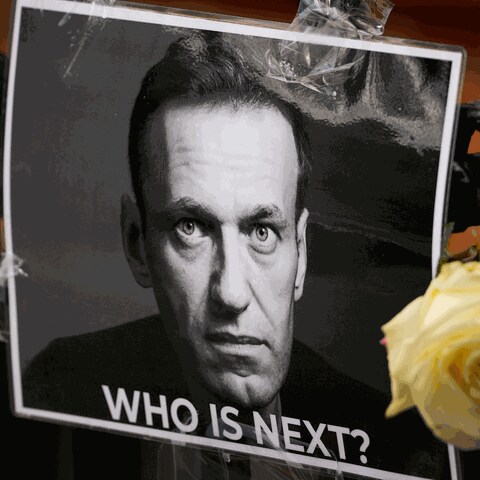 Nach dem Tod von Kremlgegner Nawalny (Foto: dpa Bildfunk, picture alliance/dpa/AP | Kirsty Wigglesworth)