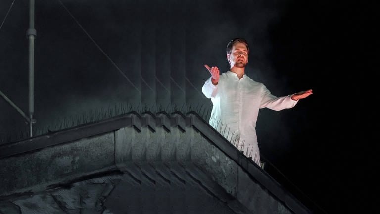 Alexander Klaws als Jesus bei "Die Passion" 2022 (Foto: IMAGO, IMAGO/epd/Friedrich Stark)