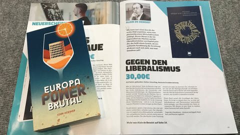 Publikationen des Jungeuropa-Verlages (Foto: SWR, Foto: Carsten Otte)