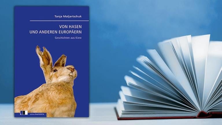 Buchcover: Tanja Maljartschuk: Von Hasen und anderen Europäern (Foto: Verlag edition.fotoTapeata -)