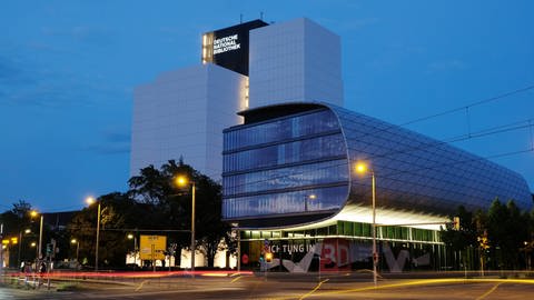 Die Deutsche Nationalbibliothek (DNB) in Leipzig (Foto: picture-alliance / Reportdienste, Foto: Sebastian Willnow)