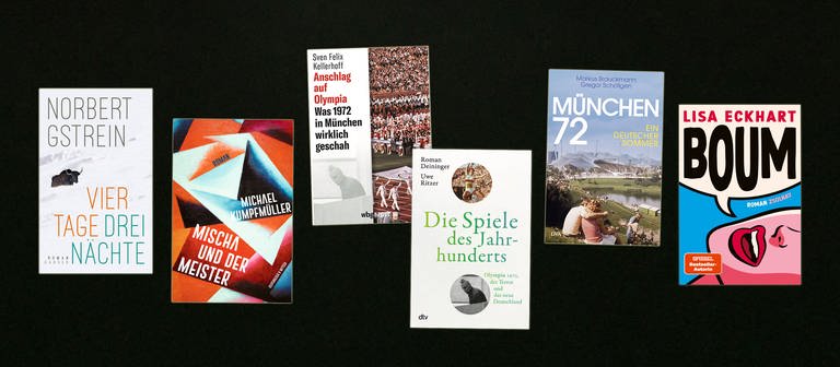 Bücher des lesenswert Magazins vom 21.8.2022 (Foto: Pressestelle, Hanser Verlag, Zolnay Verlag, Kiepenheuer & Witsch Verlag, dtv)