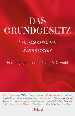Das Grundgesetz. Ein literarischer Kommentar. Buchcover (Foto: Pressestelle, C.H. Beck Verlag)