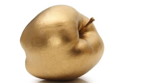 Goldener Apfel (Foto: IMAGO, YAY Images)