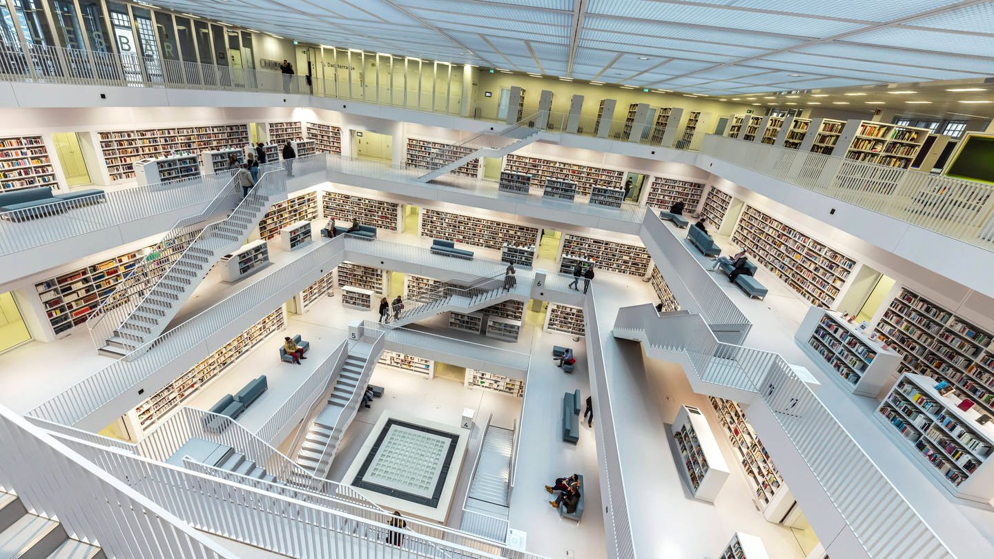Neue Stadtbibliothek Stuttgart (Foto: IMAGO, Arnulf Hettrich)