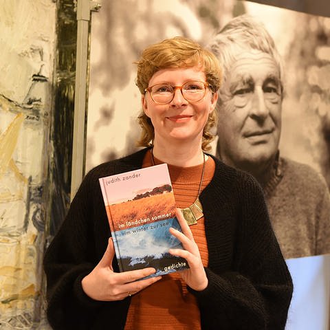 Judith Zander, Peter-Huchel-Preisträgerin 2023 (Foto: SWR, Rita Eggstein)