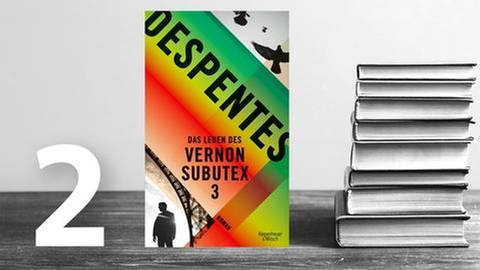 Cover: Virginie Despentes: Das Leben des Vernon Subutex 3 (Foto: SWR, Kiepenheuer & Witsch -)