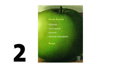 Buchcover von Ursula Krechel: Gehen. Träumen. Sehen. Unter Bäumen. (Foto: Pressestelle, Jung und Jung Verlag)