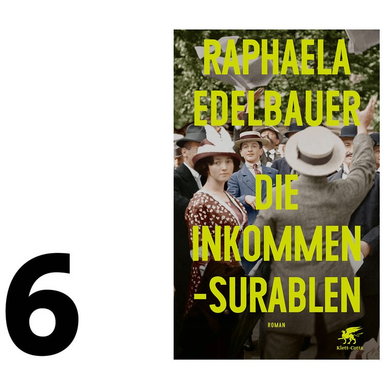 Cover des Buches Raphaela Edelbauer: Die Inkommensurablen (Foto: Pressestelle, Klett-Cotta Verlag)