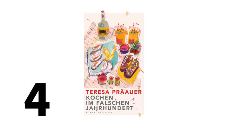 Cover des Buches Teresa Präauer: Kochen im falschen Jahrhundert (Foto: Pressestelle, Verlag Wallstein)