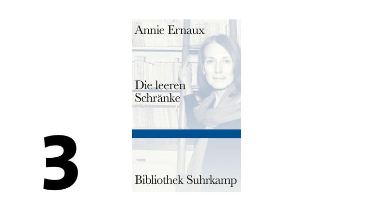 Buchcover Die leeren Schränke - Annie Ernaux (Foto: Pressestelle, Verlag: Suhrkamp)