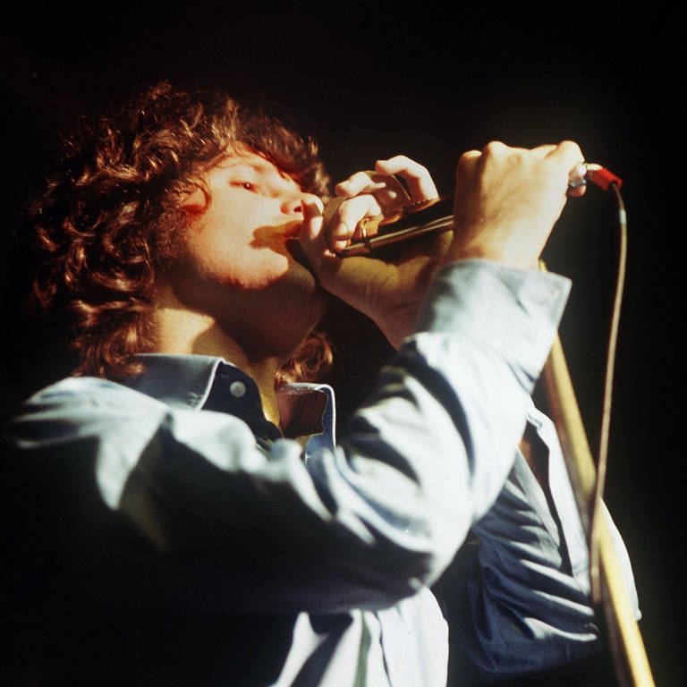 The Doors Sänger Jim Morrison (Foto: picture-alliance / Reportdienste, picture alliance/dpa | Manfred Rehm)