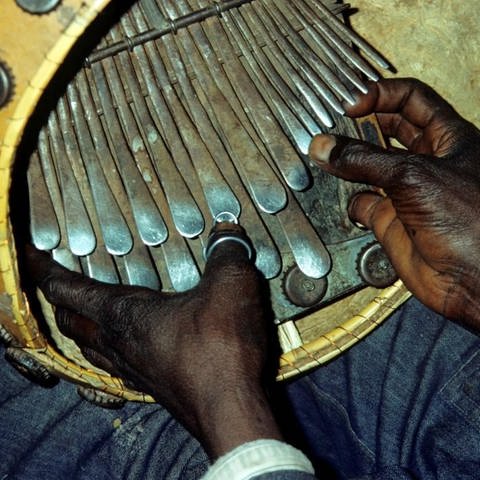 Mbira, Musikinstrument aus Zimbabwe (Foto: picture-alliance / Reportdienste, Foto: Autor Wolfgang Hamm)