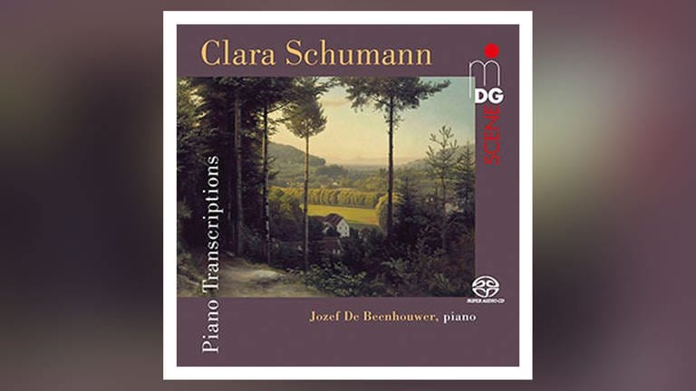 CD-Cover: Clara Schumann - Klaviertranskriptionen (Foto: Pressestelle, MDG)
