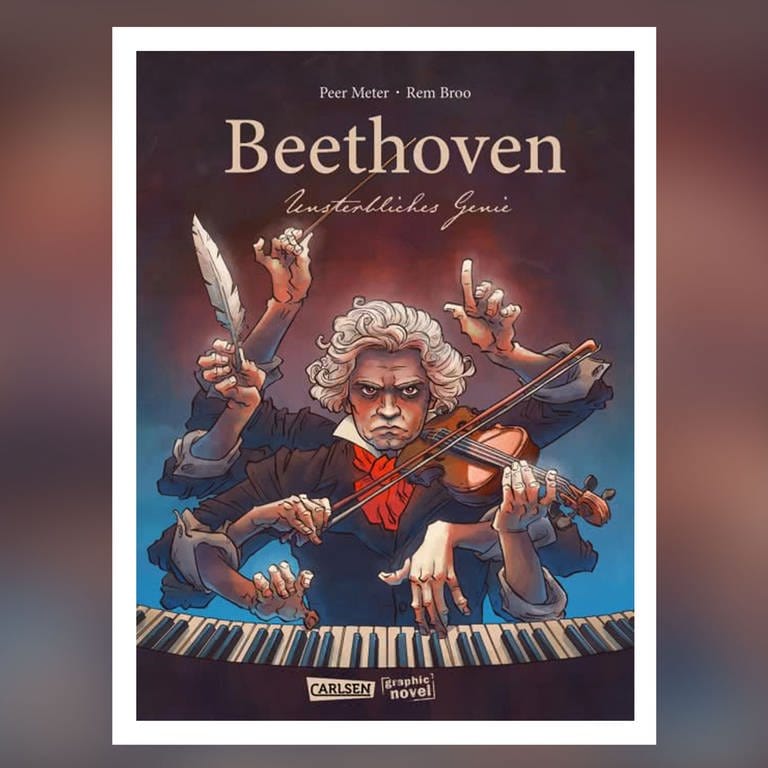 Buch-Cover: Beethoven - Unsterbliches Genie (Foto: Pressestelle, Carlsen Verlag)