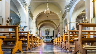 Kirche San Michele Arcangelo, Taufkirche Giuseppe Verdi, in Roncole (Foto: picture-alliance / Reportdienste, Martin Jung)