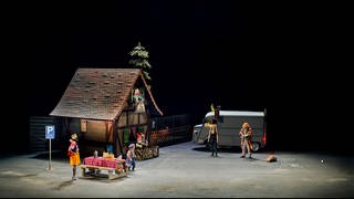 Tannhäuser-Szenenbild bei den Bayreuther Festspielen 2021 (Foto: Pressestelle, Bayreuther Festspiele / Enrico Nawrath)