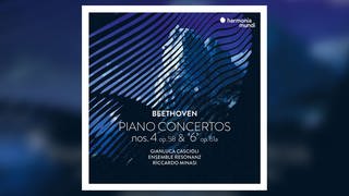 Beethoven: Klavierkonzerte Nr. 4 und „Nr. 6“ mit Gianluca Cascioli (Foto: Pressestelle, Harmonia Mundi)