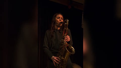 Melissa Aldana performs during 2017 New York Winter Jazz Festival (Foto: picture-alliance / Reportdienste, picture alliance / Pacific Press | Lev Radin)