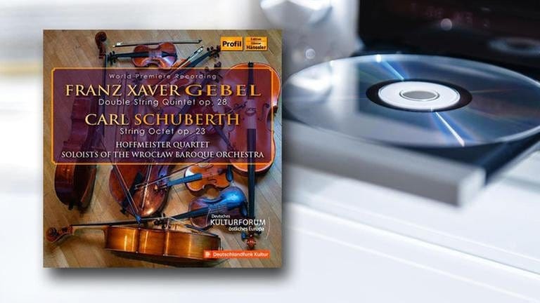 CD-Cover: Franz Xaver Gebel: Doppelquintett für Streicher op. 28 (Foto: SWR, Profil Edition Günter Hänssler -)