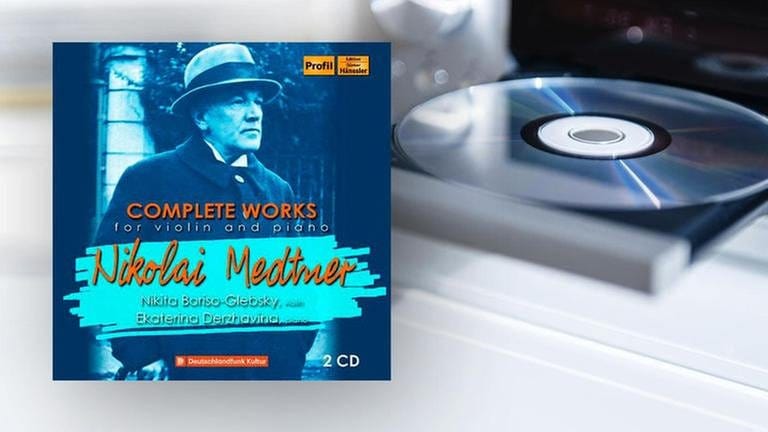 CD-Cover: Nikolai Medtner: Sämtliche Werke für Violine & Klavier (Foto: SWR, Profil -)