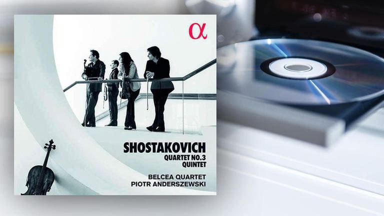 CD-Cover: Belcea Quartet (Foto: SWR, Alpha -)