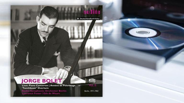 CD-Cover Jorge Bolet (Foto: SWR, audite -)