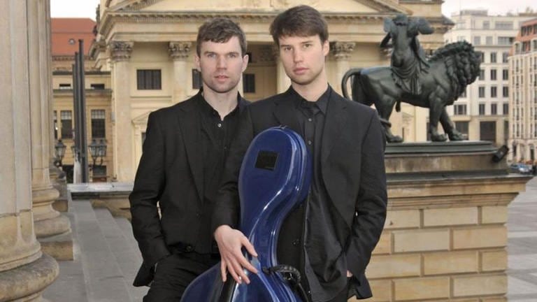 Peter-Philipp Staemmler (Violoncello) und Hansjacob Staemmler (Klavier) (Foto: Pressestelle, Michael Haring)