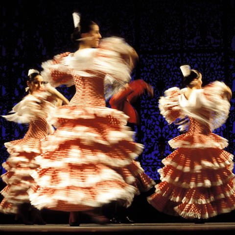 Flamencotänzerinnen (Foto: IMAGO, IMAGO / Karo)