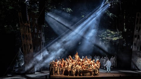Eindrücke von Wagners Fliegenden Holländer in der Waldoper beim Baltic Opera Festival (Foto: Pressestelle, Baltic Opera Festival / Krzysztof Mystkowski KFP)