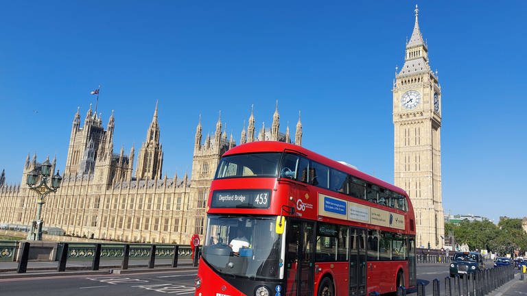 Big Ben mit House of Parliament, Westminster Palace, London (Foto: IMAGO, IMAGO / Eibner)