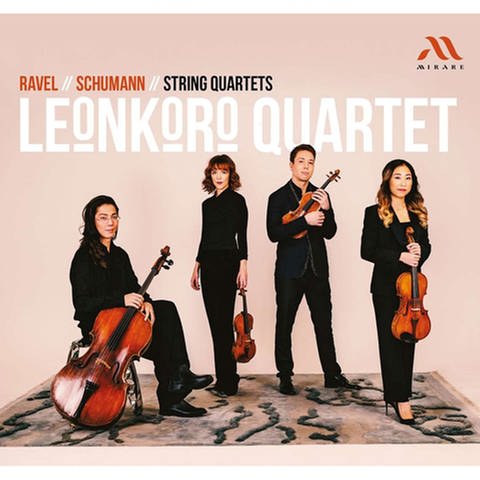 Leonkoro Quartet: Schumann und Ravel Streichquartette (Foto: Pressestelle, Mirare)