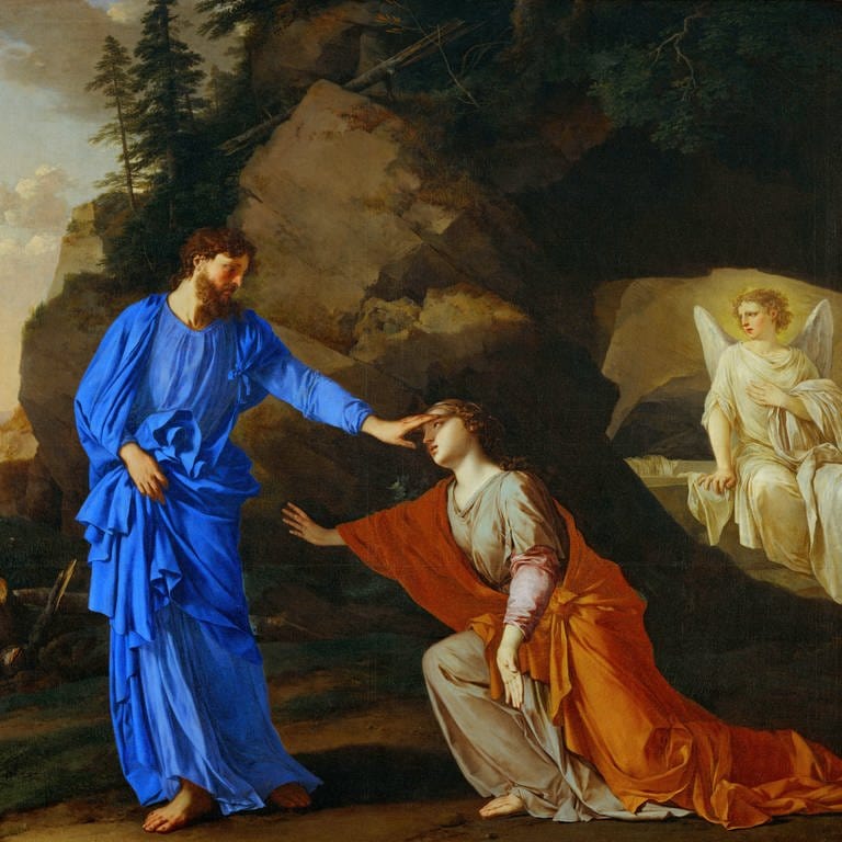 Christus erscheint Maria Magdalena, Gemälde, 1656 (Foto: picture-alliance / Reportdienste, picture-alliance / akg-images / Erich Lessing | Erich Lessing)