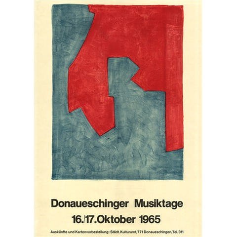 Donaueschinger Musiktage - Plakat 1965 - Serge-Poliakoff (Foto: SWR - Serge-Poliakoff)