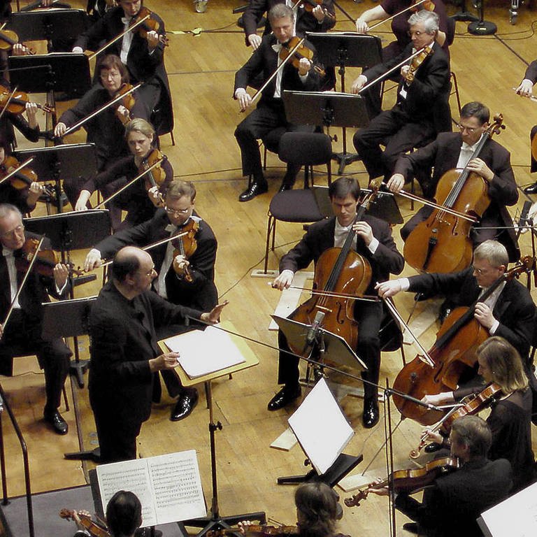 Radio-Sinfonieorchester Stuttgart spielt unter Roger Norrington (Foto: SWR, SWR Fotoredaktion)