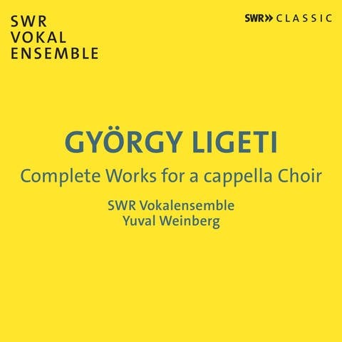 Cover der Ligeti-CD des SWR Vokalensembles (Foto: SWR, SWR Music)