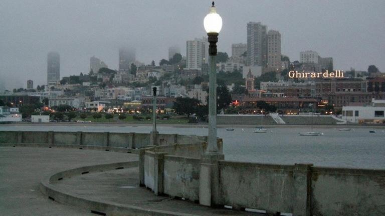 Blick von San Francisco Bay Richtung Fisherman’s Wharf (Foto: SWR, SWR - Foto: Udo Zindel)