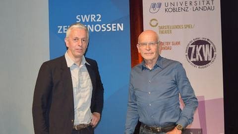 Rainer Volk (links) mit Günter Wallraff (Foto: SWR, (privat) -)